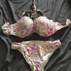 Multi colored bikini